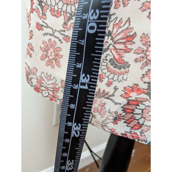 Gibson Latimer Women's Floral Cottage Midi Bell Sleeve Dress Size‎ Small Boho - Picture 5 of 9